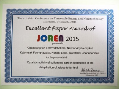 JCREN Award Termvidchakorn