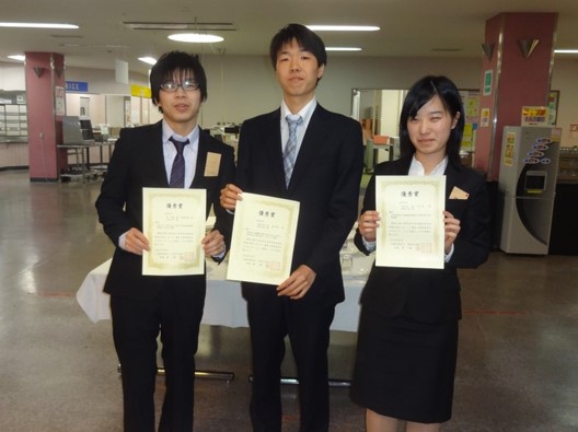 第17回化学工学会学生発表会優秀賞受賞