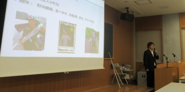 令和5年度博士交流会写真-講演の様子 20231019doctoral2