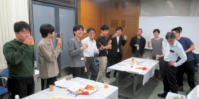 令和5年度博士交流会写真-懇親会 20231019doctoral3