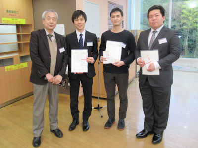 平成28年度化学工学専攻奨励賞受賞者 平成28年度化学工学専攻奨励賞受賞者