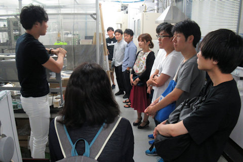 化学工学会関西支部学生の会京大見学会写真5